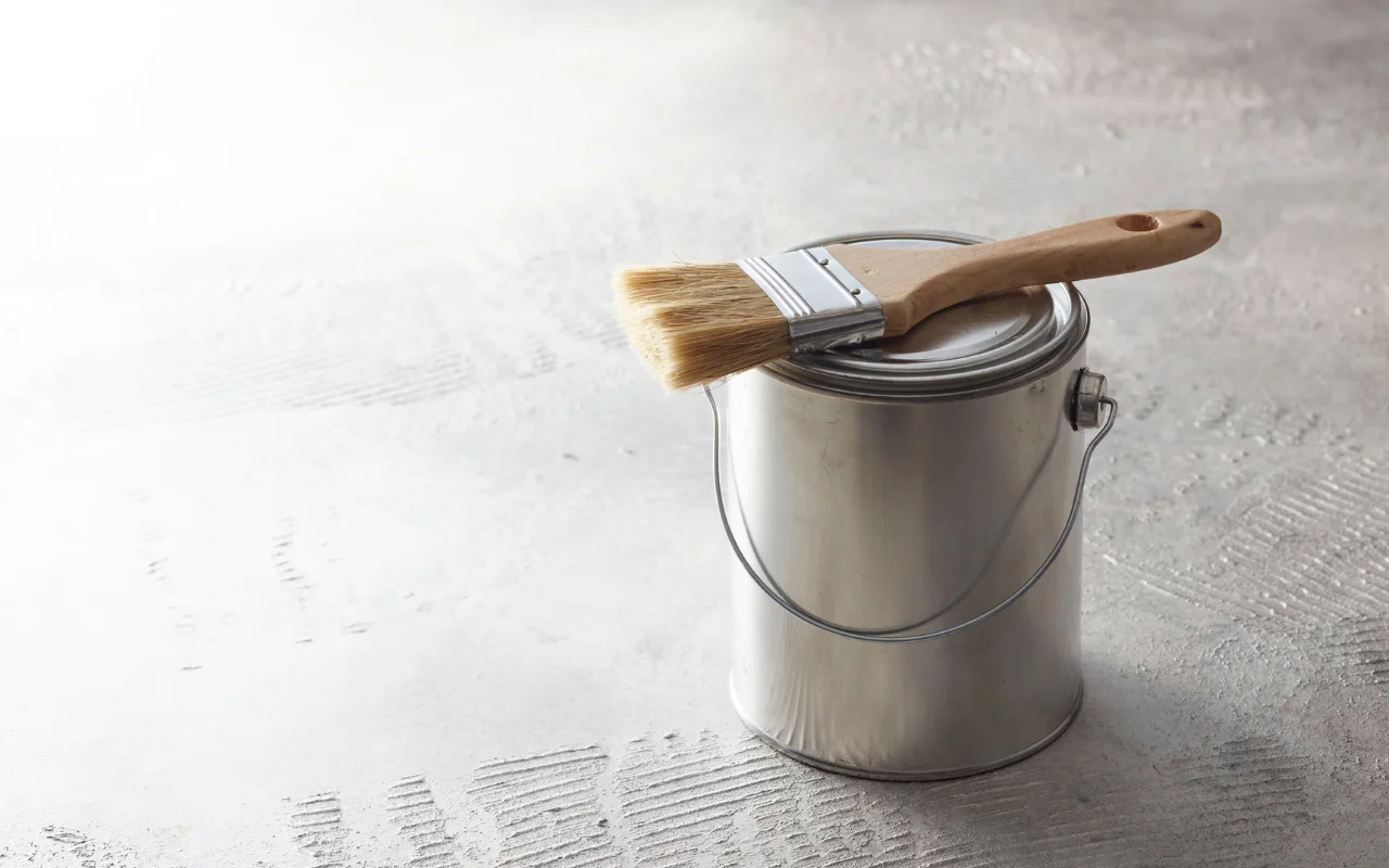 Hazardous waste disposal facility accepting leftover paint and cans
